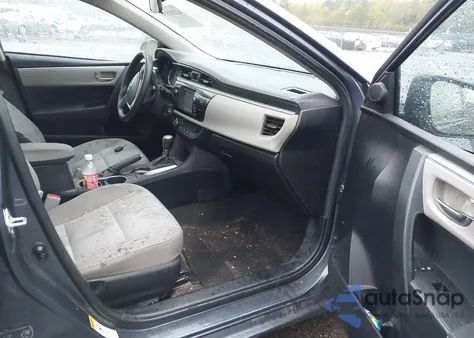 2016 Toyota Corolla Le из США, поврежденный, VIN 2T1BURHE3GC647140